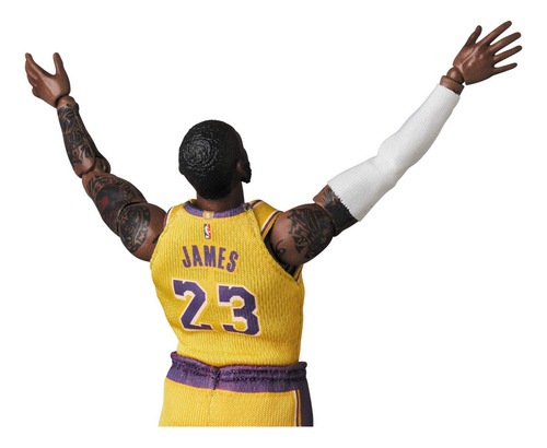 Lebron James Mafex - Figura de ação, multicolorida
