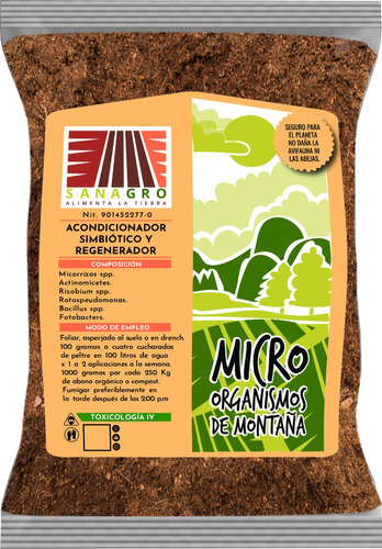 Microorganismos De Montaña (3 Kg)