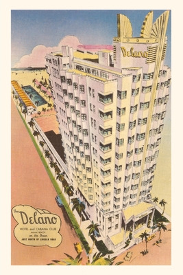 Libro Vintage Journal Delano Hotel, Miami Beach, Florida ...