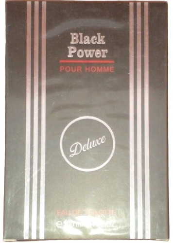 Perfume De Caballero Black Power, Eau De Toilette 100 Ml 3.4