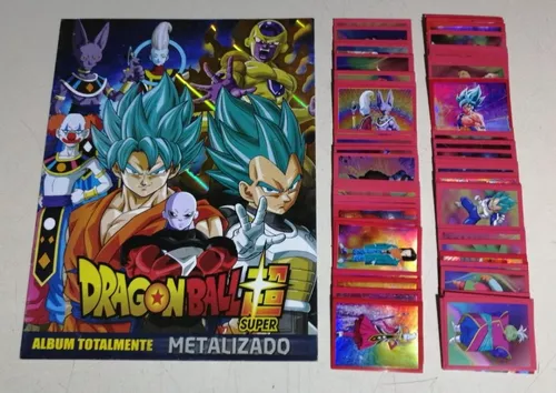 ALBUM DRAGON BALL Z SUPER METALIZADO + SET COMPLETO