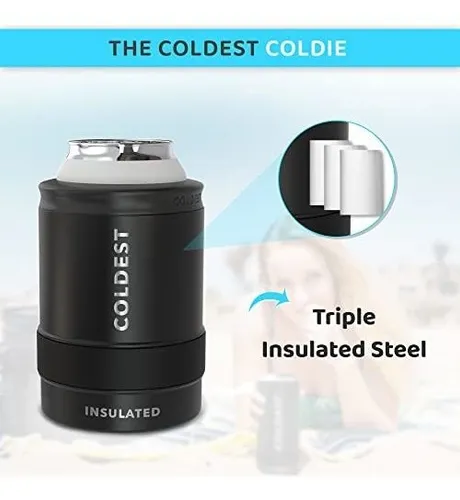 Enfriador De Latas Coldest Tall Boy, Cerveza, Refresco Y Beb