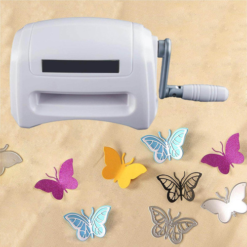 Fwefww Mini Máquina Troqueladora En Relieve, Cortadora De