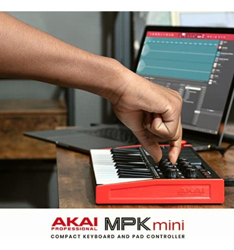 Akai Professional Mpk Mini Mk3 Teclado Controlador Midi Usb