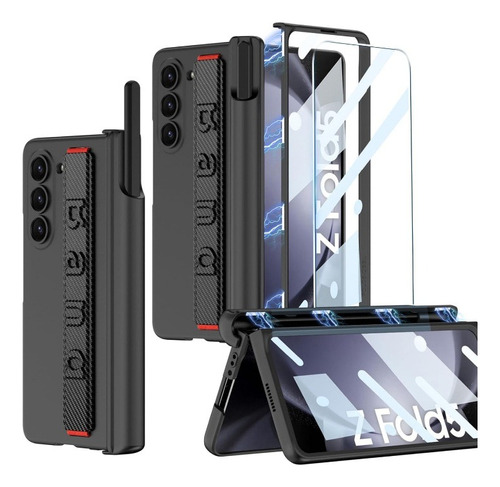 Funda 360 Galaxy Z Fold 5 Con Porta S Pen Y Bisagra Magnétic