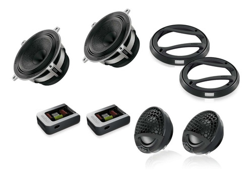Kit 2 Vias Audison Avk5 5 Polegadas 200 Watts Rms