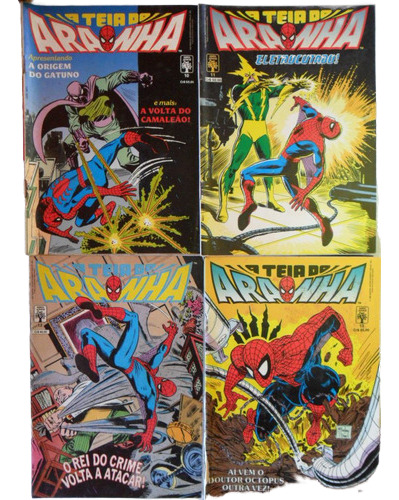 A Teia Do Aranha Editora Abril 1989 R$ 20,00 Cada Consulte A Disponibilidade Antes De Efetuar A Compra (Usado)