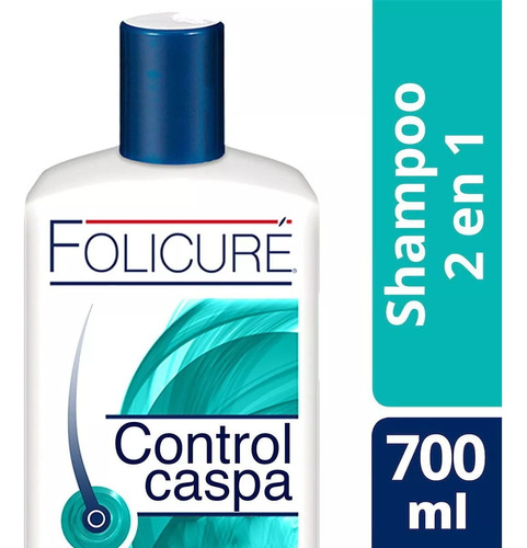 Shampoo Folicuré Control Caspa Limpieza Renovadora 700ml