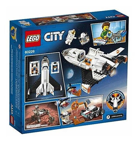 Lego City Space Mars Research Shuttle 60226 Space 273 Piezas 