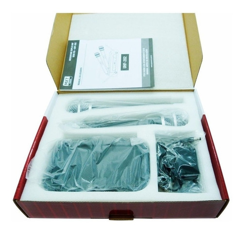 Microfones MXT UHF-202 dinâmico dinâmicos preto