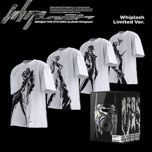 Aespa - Whiplash Album Limitado Con Playera Original Kpop