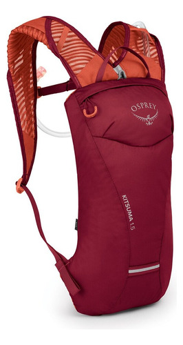 Mochila Hidratación De Mujer Osprey Kitsuma 1.5lt Color Rojo