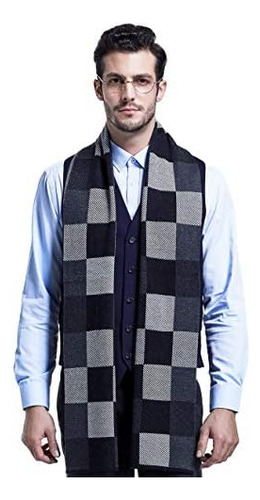 Cachecol De Malha Com Mistura De Lã Merino Riona Masculino