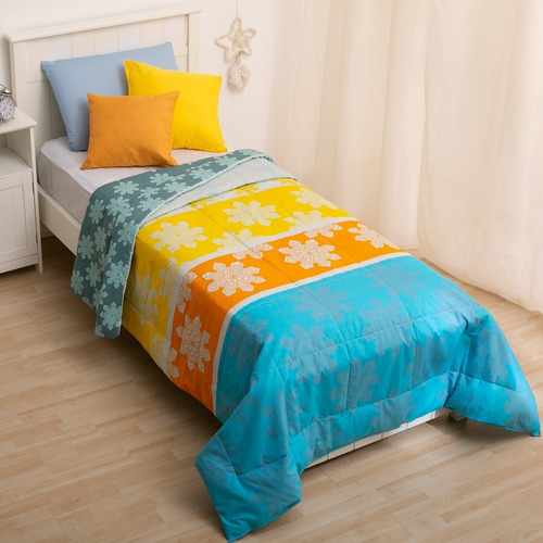 Imagen 6 de 8 de Cubrecama 1 1/2 Plazas Casablanca Línea Oro Oferta