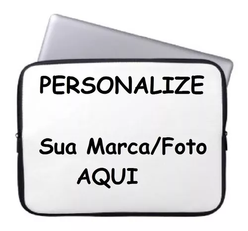 Capa para Notebook Direto da Fábrica - Personalize com Nome