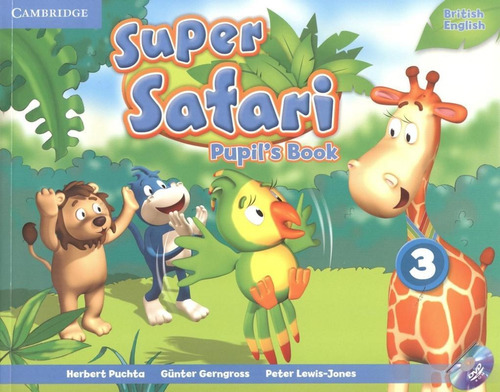 Super Safari British English 3 Pupil´s Book With Dvd-rom -