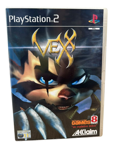 Vex Play 2 Com Capa E Pôster Ps2