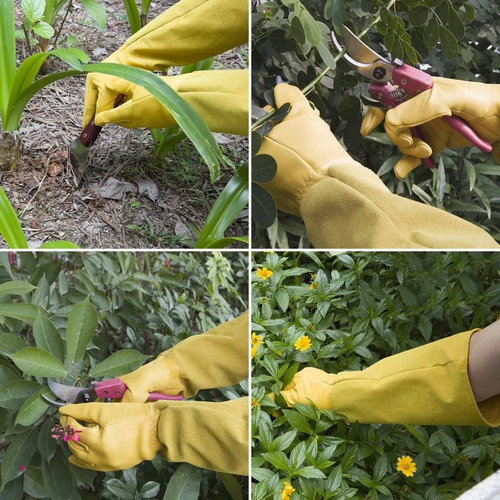 Guantes De Jardinería Y Poda A Prueba De Espinas Con Funda Color Style 6 Talla One Size