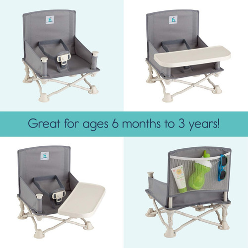 Silla Elevadora Para Comer Bebe Plegable Lavable