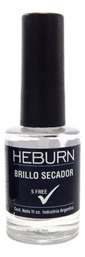 Esmalte Brillo Secador Uñas Heburn Manicuría Tratamiento