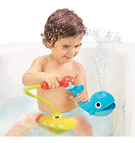 Regadera Bebé Yookidoo Submarine Spray Whale Juega Explora