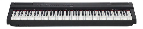 Piano digital Yamaha P125 Preto + Fonte + Sustain, P115