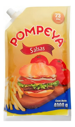 Salsa De Piña 4000g Pompeya - g a $8