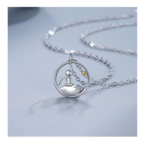 Imagen 4 de 6 de Collar Para Parejas Del Principito Para Día Del Amor Amistad