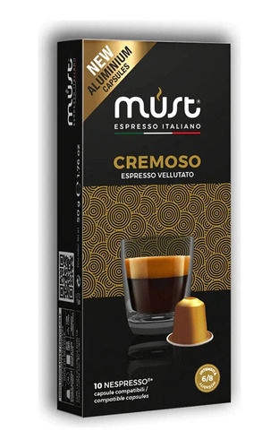 Must Cremoso Cápsulas Nespresso