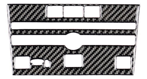 Cubierta Marco Panel Interior Fibra Carbono Para Infiniti 2