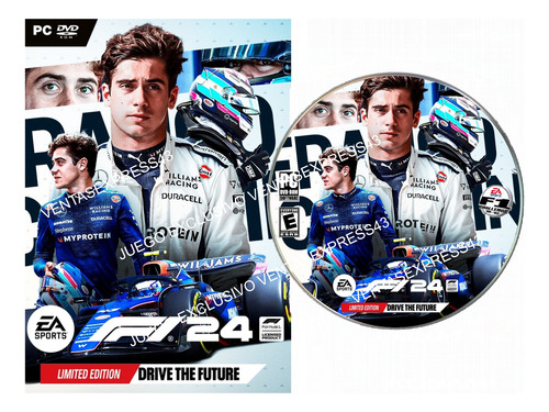 Pc F1 2024 Franco Colapinto Juego Fisico Bajos Recursos