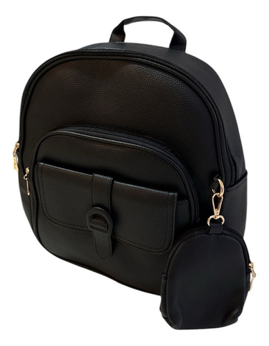 Mochila Urbana Irun Para Mujer Estilo Comodidad Negro