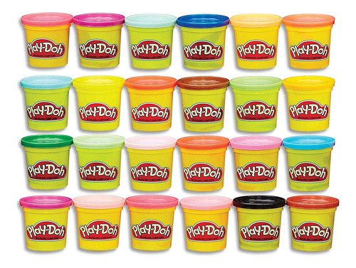 Play-doh, Paquete Con 24 Colores (amazon Exclusive)