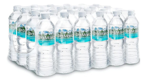 Pack De 24 Agua Santa María 500 Ml