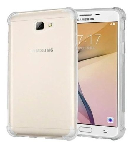 Funda Tpu Transparente Antigolpe Para Samsung J7 Prime