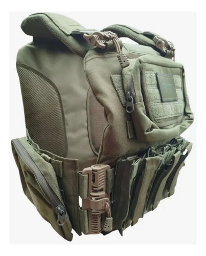 Chaleco Táctico Condor Molle Con Liberación Rápida Verde Verde