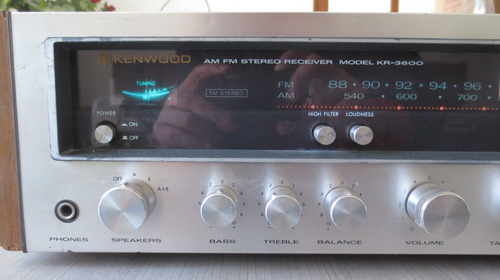 Amplificador Kenwood Kr-3600 Para Reparar No Marantz Onkyo (Usado)