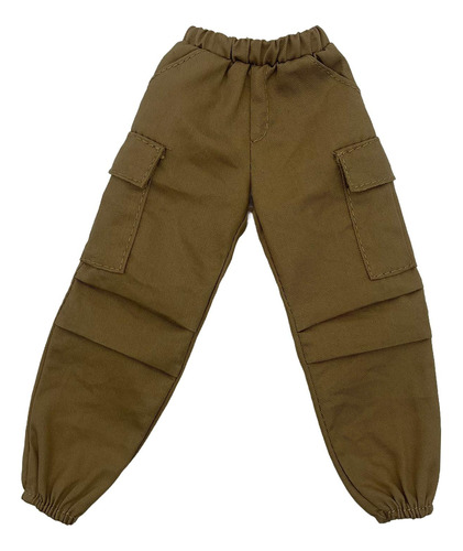 Pantalones Para Figuras Masculinas A Escala 1/6, Caqui