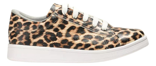 Zapatillas Moda Mujer Urbana Plataforma Melisa Animal Print