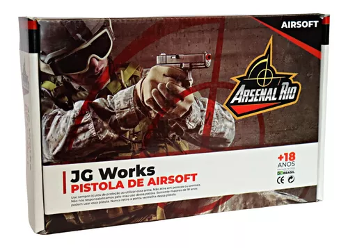 Pistola airsoft toy spring arsenal rio