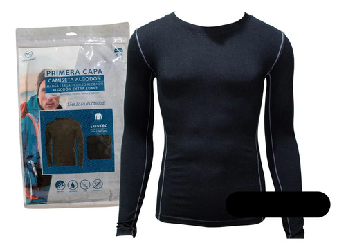 Camiseta Primera Capa Algodón Invierno Deportiva