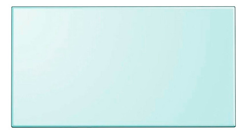 Cubierta Rectangular Mesa Vidrio Claro Templado 104x68cm 6mm