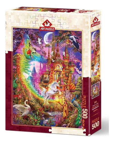 Castillo Arcoíris Rompecabezas 500 Piezas Art Puzzle 5075