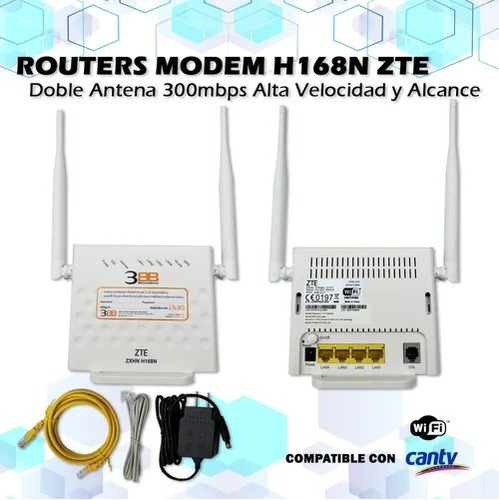 Modem Router Wifi Zte Todo En 1