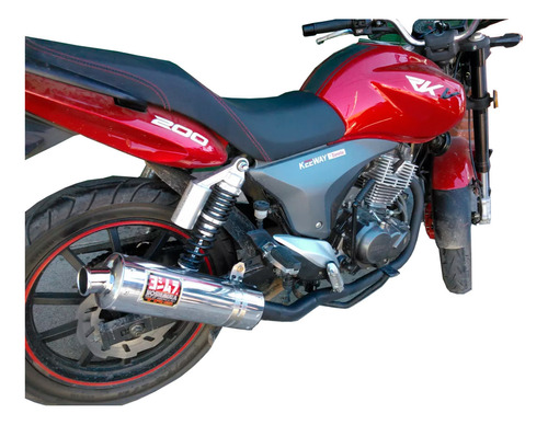 Escape Yoshimura Motos Tuning - Keeway Rkv 200 Con Db Killer