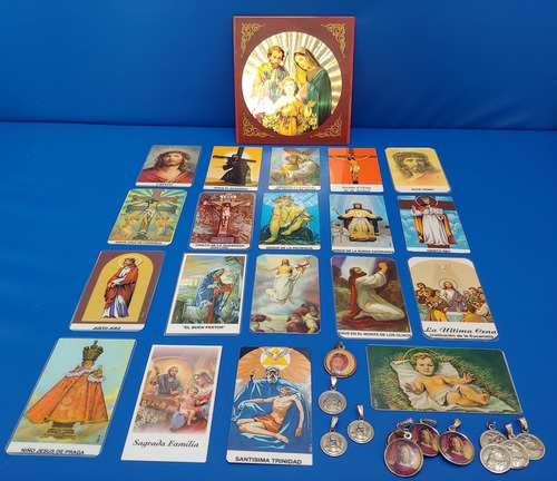 Combo Jesús Cristo Trinidad - Oferta Liquidación Santería /p