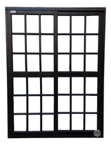 Comprar Balcon Modena Negro  180x200 Repartido Con 2 Cerraduras