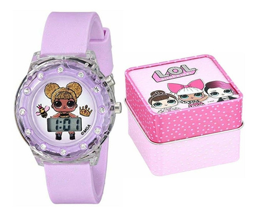 Reloj Lol Morado Digital