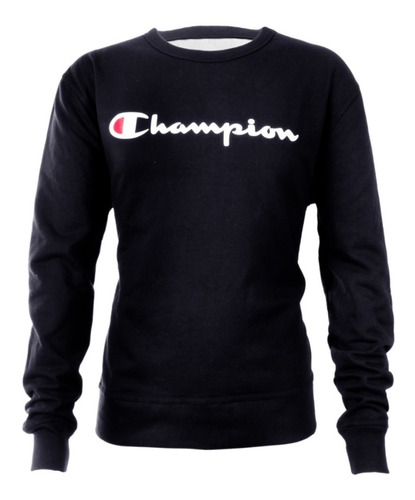 Sudadera Champion Hombre Negro Logo 25180207080c550