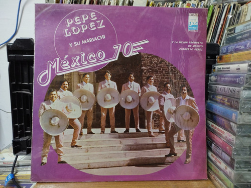 Pepe Lopez Y Su Mariachi Vinilo Lp Acetato